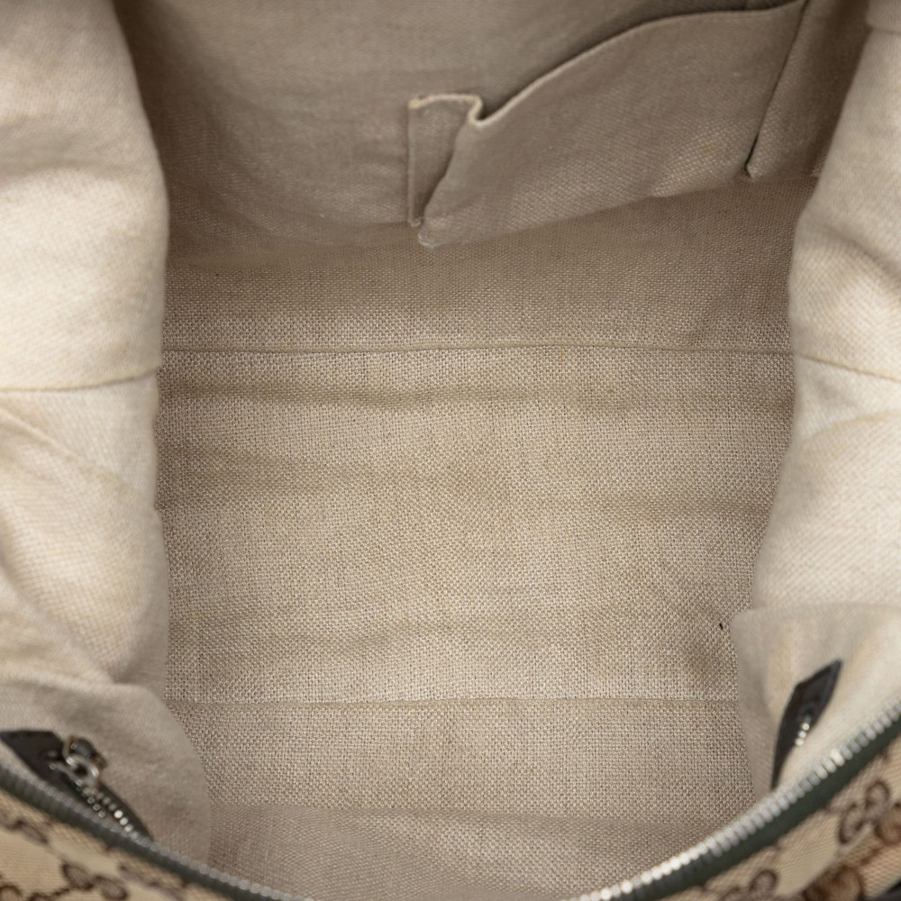 Pre-Loved Gucci Large GG Canvas Icon Bit Satchel - Picture 4 of 7